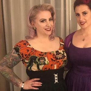 Mode Merr Halloween peasant top